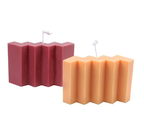 Smello's Zigzag Wave Candle Silicone Mould (SCM 160)