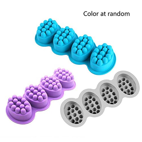 Smello's 4 Cavity Massage Kids Special Silicone Mould (KS 114)