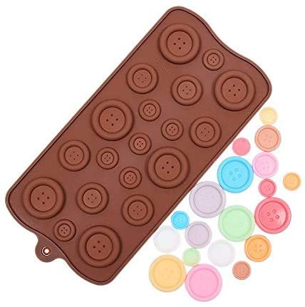 Smello's Button Chocolate Silicone Moulds (CHM 125)