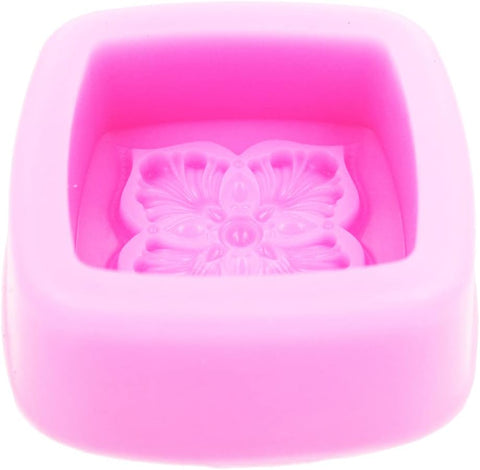 Smello's Square Flower Silicone Soap Moulds (SC 124)