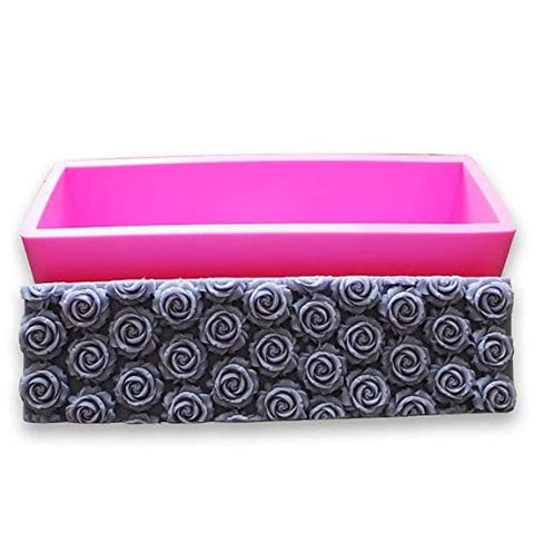 Smello's Beautiful Rose Loaf Silicone Mould (RL 102)