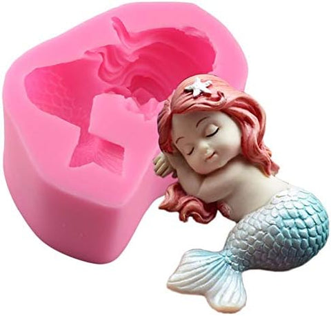 Smello's Baby Mermaid Silicone Soap Moulds (SC 119)