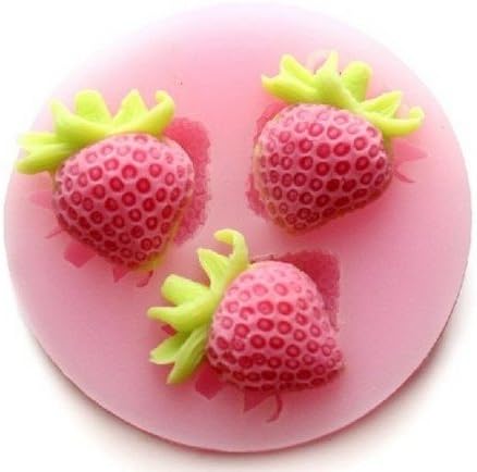 Smello's Strawberry Silicone Fondant Mould (FB 143)