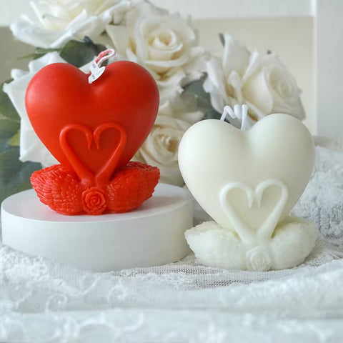 Smello Swan Couple Silicone mould for Candles, Soap & Resin (SCM 279)