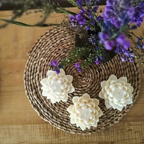 Smello 3D Lotus Flower Silicone mould for Candles, Soap & Resin (SCM 281)