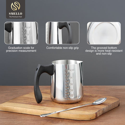 Smello's Stainless Steel Measuring Cup with Spoon 550 ml (CW 117)
