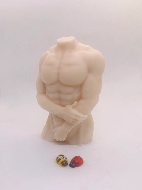 Smello's Male Torso Candle Silicone Mould (SCM 123)