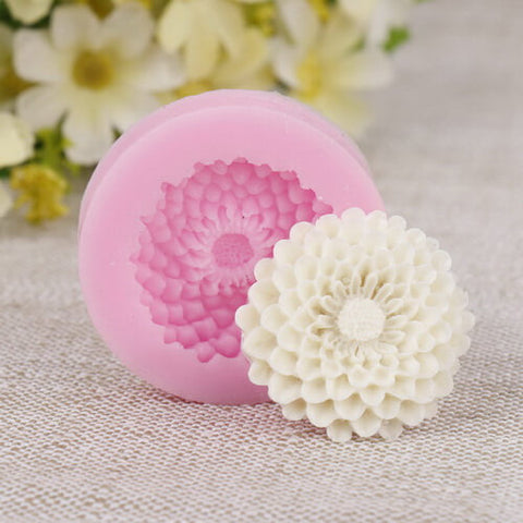 Smello's Autumn Bloom Silicone Fondant Mould (FB 153)