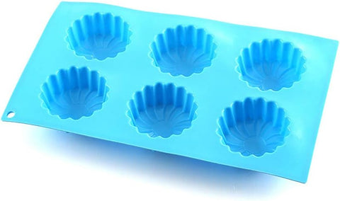 Smello's 6 Cavity Daisy Silicone Floral Mould (FM 108)