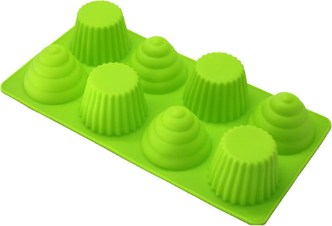 Smello's 8 Cavity Cupcake Kids Special Silicone Mould (KS 111)