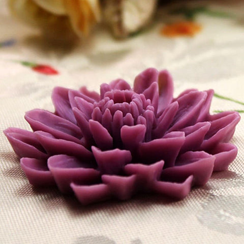 Smello's Single Cavity Lotus Silicone Fondant Mould (FB 141)