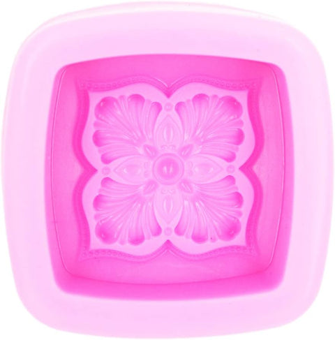 Smello's Square Flower Silicone Soap Moulds (SC 124)