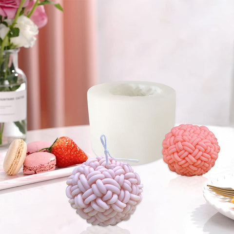 Smello's Woolen Yarn Ball Candle Silicone Mould (SCM 149)