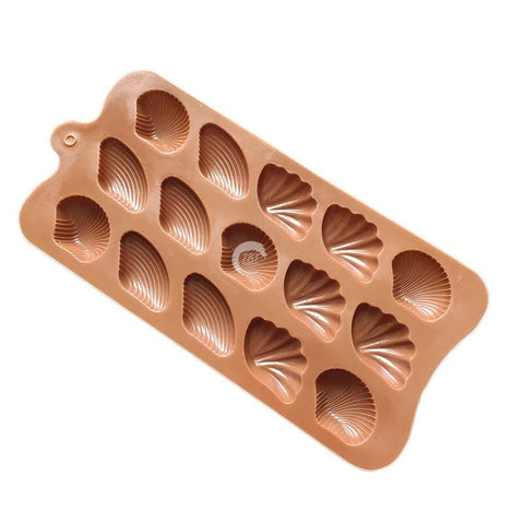 Smello's 15 Sea Cavity Shells Chocolate Silicone Moulds (CHM 123)