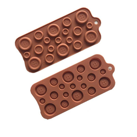 Smello's Button Chocolate Silicone Moulds (CHM 125)