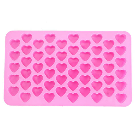 Smello's 60 Cavity Small Heart Chocolate Silicone Moulds (CHM 118)