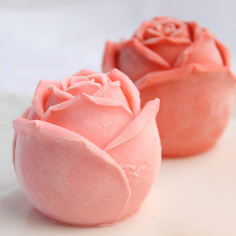 Smello's Flower Bloom Rose Shape Silicone Soap Moulds (SC 133)