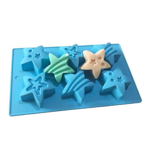 Smello's 6 Cavity Star Kids Special Silicone Mould (KS 107)