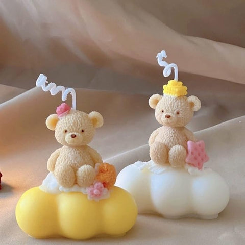 Smello's Sitting Bear Candle Silicone Mould (SCM 220)