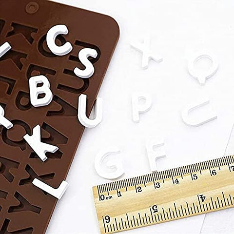 Smello's Double Alphabets Chocolate Silicone Moulds (CHM 153)