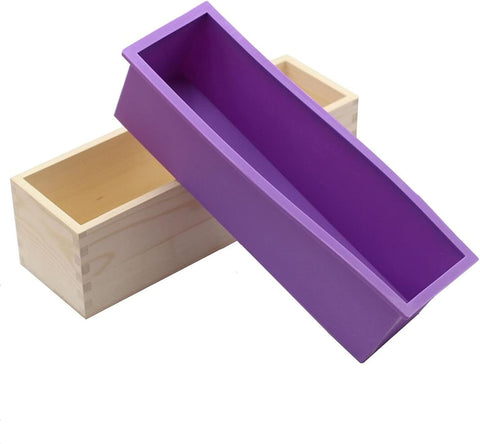 Smello's Wooden Rectangle Silicone Loaf Mould (LM 103)