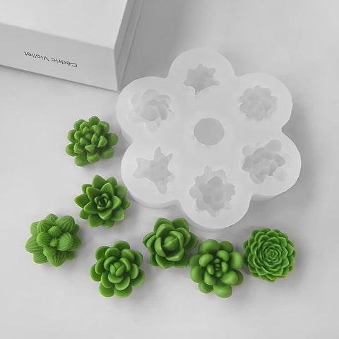 3d succulent mold Smello's 3D Succulent Silicone Mould (FB 154)