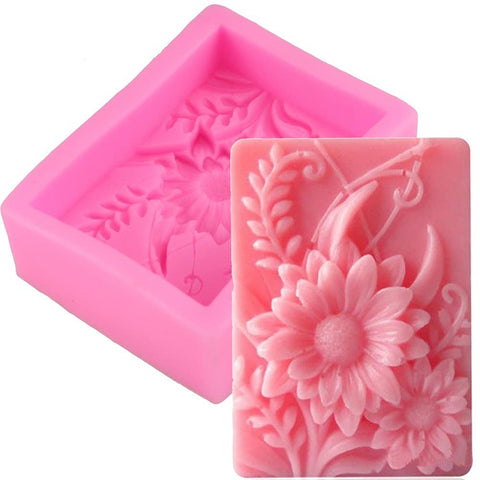 Smello's Single Cavity Carving Silicone Soap Moulds (SC 102)