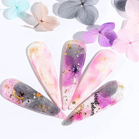 Smello's Natural Dried Pressed Flowers - Mixed, Multiple Colourful Pressed Flowers for Candle, Crafts Making, Dried Flowers for Resin Art, Floral Decors (BO 107)