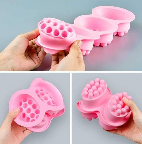 Smello's 4 Cavity Massage Kids Special Silicone Mould (KS 114)