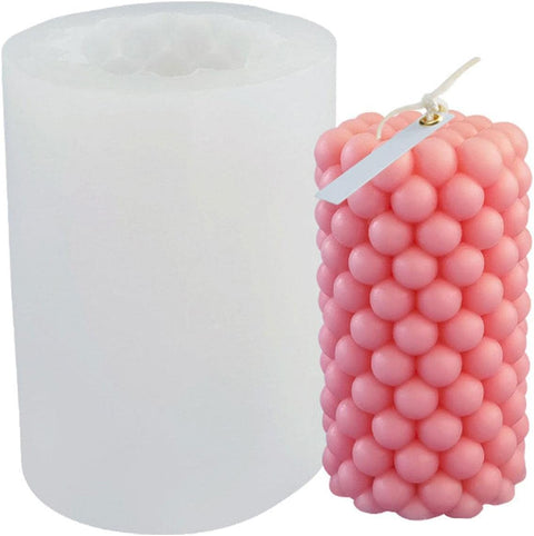 Smello's Bubble Cylinder Candle Silicone Mould (SCM 111)