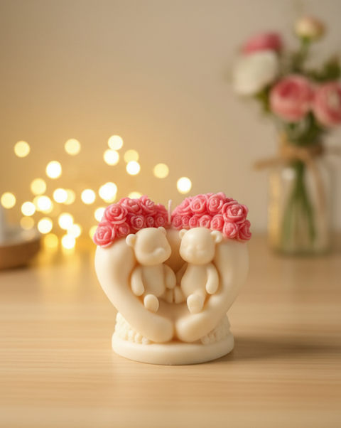 Smello Love's Embrace Silicone mould for Candles, Soap & Resin (SCM 276)