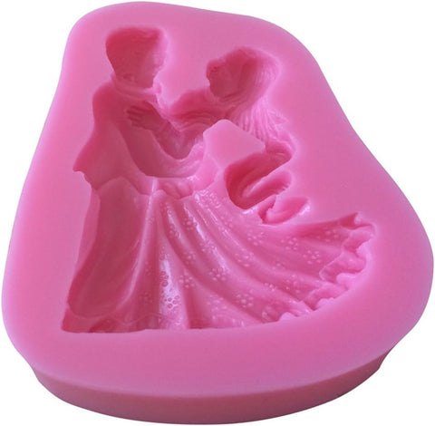 Smello's Dancing Couple Silicone Soap Moulds (SC 123)