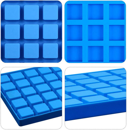 Smello's 30 Cavity Small Square Sample Size Mould (SS 101)