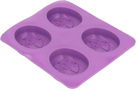 Smello's 4 Cavity Round Tree Silicone 3D Multi Cavity Mould (MC 104)