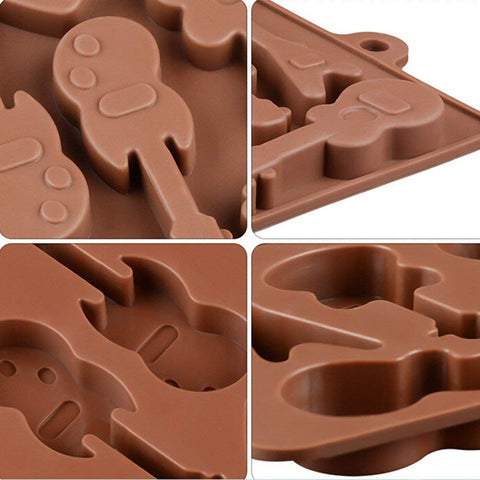 Smello's Guitar and Musical Note Chocolate Silicone Moulds (CHM 150)