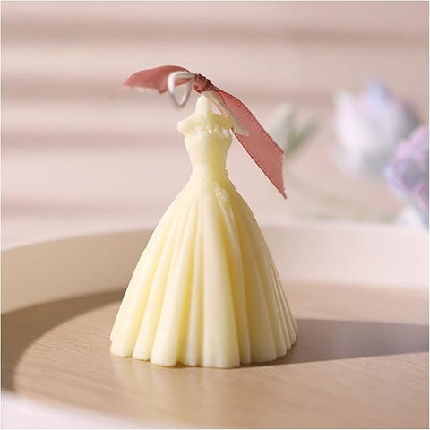 Smello's Bride Dress Candle Silicone Mould (SCM 128)