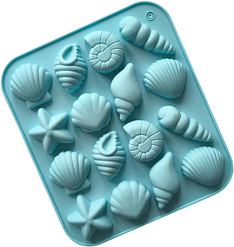 Smello's Seashell and Sea Star Chocolate Silicone Moulds (CHM 154)