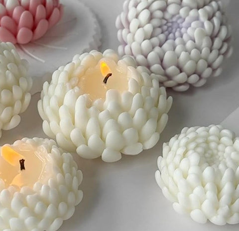 Smello's Blossom Flower Candle Silicone Mould (SCM 219)