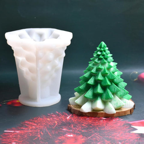 Smello's Christmas Tree Shape Candle Silicone Mould (SCM 205)