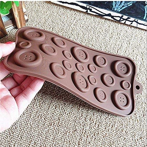 Smello's Button Chocolate Silicone Moulds (CHM 125)