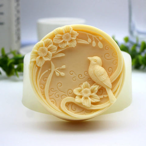 Smello's Bird Silicone Soap Moulds (SC 112)