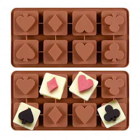 Smello's Playing Cards Chocolate Silicone Moulds (CHM 148)