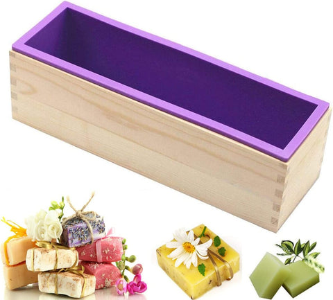 Smello's Wooden Rectangle Silicone Loaf Mould (LM 103)