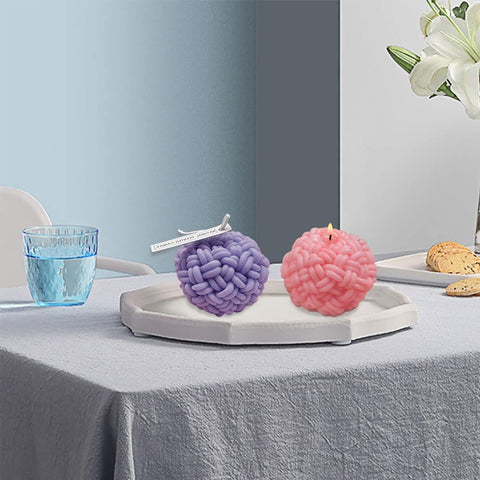 Smello's Woolen Yarn Ball Candle Silicone Mould (SCM 149)