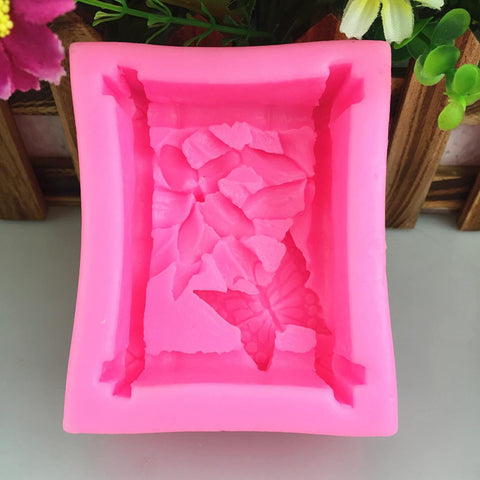 Smello's Flower and Butterfly Silicone Soap Moulds (SC 115)