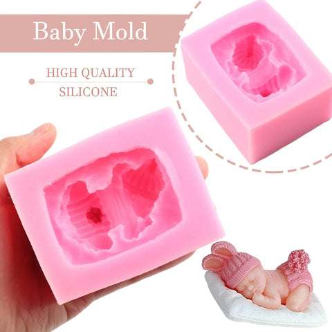 Smello's 3D Baby Love Silicone Mould (BM 105)