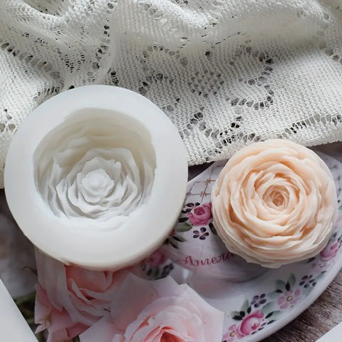 Smello's Rosette Candle Silicone Mould (SCM 225)