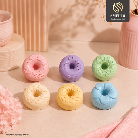Smello's 6 Cavity Donuts Kids Special Silicone Mould (KS 123)