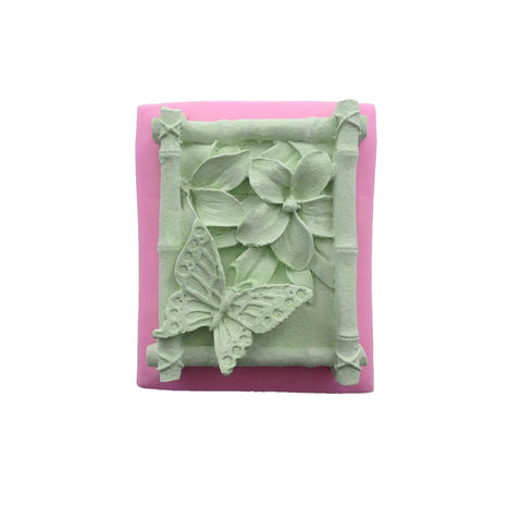 Smello's Flower and Butterfly Silicone Soap Moulds (SC 115)