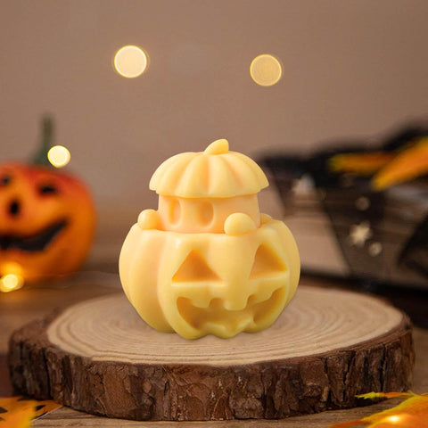 Smello Halloween Pumpkin Silicone mould for Candles, Soap & Resin (SCM 258)
